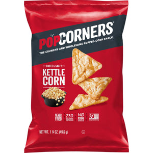 Popcorners Sweet & Salty Kettle Corn Snack, Never Fried, Non GMO - 5 OZ