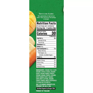 Gerber Organic Gentle Teething Wafers, Mango Banana Carrot, for 7 Months Baby 48g