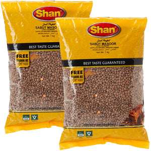 Shan Masoor Dal 1kg (Twin Pack)