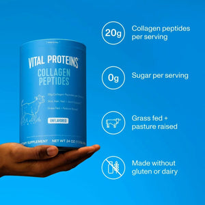 Vital Proteins Collagen Peptides Powder Unflavored - 680g - View 3 | Welaza