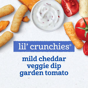 Gerber Lil' Crunchies Baked Grain Snack, Variety Pack, 336g (8 ct)