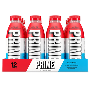 Prime Ice Pop Hydration Drink 500ml (Pack of 12)