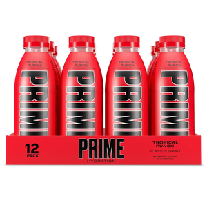 Prime Tropical Punch Hydration Drink - 500ml Pack of 12
