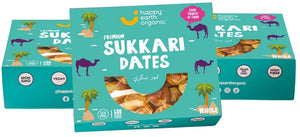 Happy Earth Organic Sukkari Dates 500g