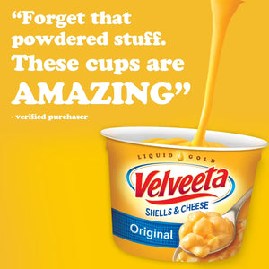 Velveeta Shells and Cheese Original Microwavable Sauce Cup 68g