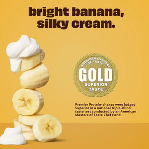 Premier Protein 30g High Protein Shake, Bananas & Cream 325ml