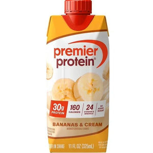 Premier Protein 30g High Protein Shake, Bananas & Cream 325ml