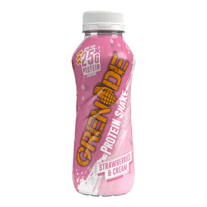 Grenade Strawberries & Cream Protein Shake - High Protein - Low Sugar 330ml
