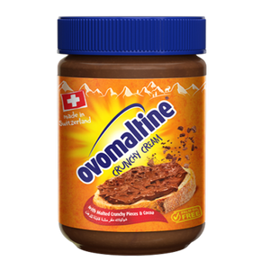Ovomaltine Swiss Chocolate Spread with Malty Crunchy Pieces & Cocoa, 33% Malt, 380g
