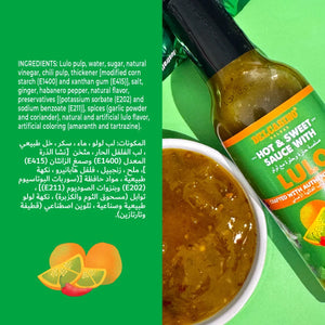 Delcasino Lulo Hot and Sweet Sauce 165g