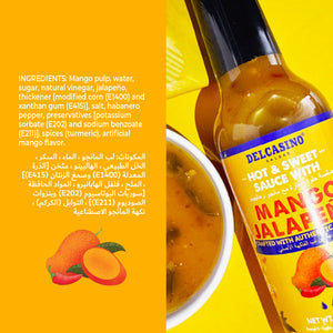 Delcasino Mango Hot and Sweet Sauce 165g
