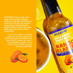 Delcasino Mango Hot and Sweet Sauce 165g