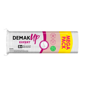 Demak’ Up Expert Cotton Pads,108pcs, 2X More Effective Makeup Removal