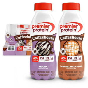 Premier Protein 30g Coffeehouse Variety Pack, 11.5 fl. oz., 12 Pack