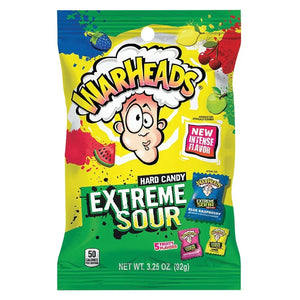 Warheads Extreme Sour Hard Candy - 28g