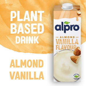 Alpro Almond Vanilla - Case of 8 (8 x 1L)