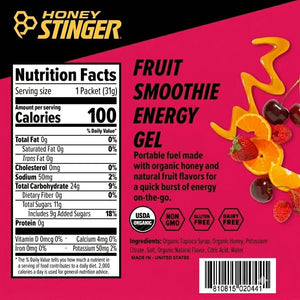 Honey Stinger Gluten Free Fruit Smoothie Energy Gel 31g