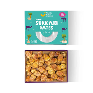 Happy Earth Organic Sukkari Dates 500g