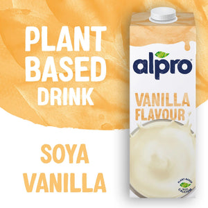 Alpro Soya Vanilla - Case of 8 (8 x 1L)