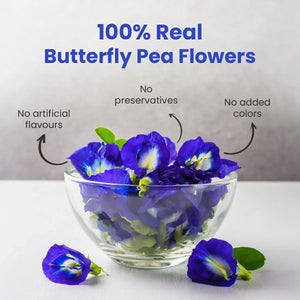 Blue Tea Butterfly Pea Flower - 100g
