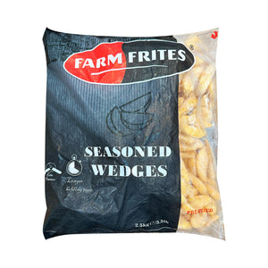Farm Frites Seasoned Potato Wedges, 2.5 kg Frozen - View 2 | Welaza