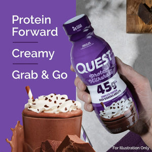 Quest Protein Chocolate Milkshake