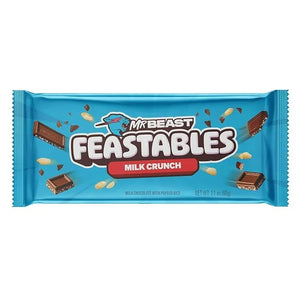 Feastables Milk Crunch Chocolate Bar, 60g - New
