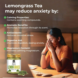 Blue Tea Lemon Grass 100g