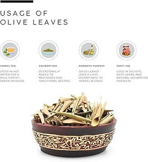 AWAFI MILL Olive Leaves Olea Europaea - 100 g | 3.5 Oz