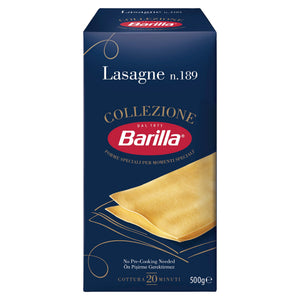 Barilla Collezione Pasta Lasagne Semola 500g x 2