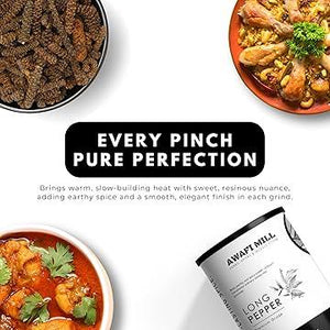 AWAFI MILL Pipali Long Pepper | Thippili - 200 g | 7 Oz