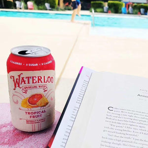 Waterloo Sparkling Water Variety Pack 355ml (TROPICAL-GUAVA-RUBY) 24 pk