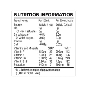 Prime Blue Raspberry Hydration Drink - 500ml Pack of 12