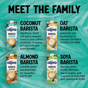 Alpro Barista Coconut Drink, Case of 12 (12 x 1L), Plant Based