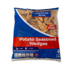 Seasoned Potato Wedges | American Mark
