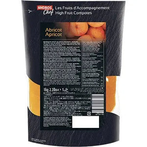 Andros Chef Frozen Apricot High Fruit Compote 1Kg