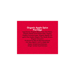 Meadows Organic Apple Spice Porridge 60g