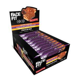 Fade Fit - Chocolate Fudge Brownie Protein Bar (20 X 55g) Box