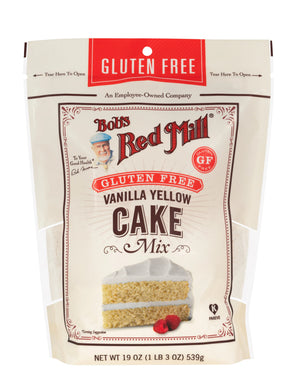 Bob's Red Mill Vanilla Yellow Cake Mix, Gluten Free 539gm