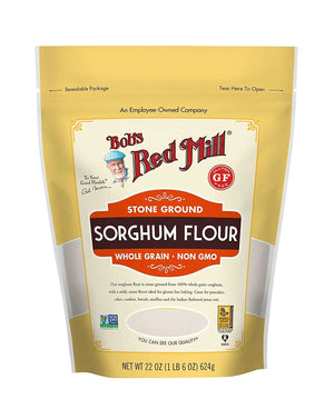 Bob's Red Mill Whole Grain Sweet White Sorghum Flour, Gluten Free, Non-GMO