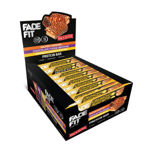 Fade Fit Crunchy Peanut Butter Bars, 20 × 55 g | Welaza