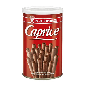 Caprice Classic Cocoa Hazelnut Wafer Rolls - 250g