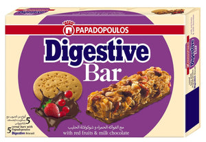Digestive Fruit & Chocolate Cereal Bars - 28G 10 x 28G