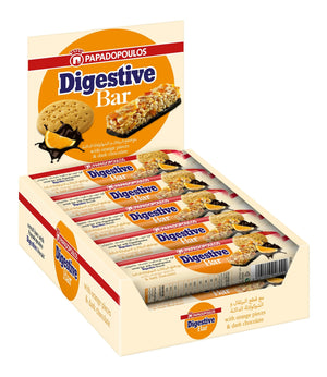 Digestive Orange & Dark Chocolate Bars, 28g 5 x 28g