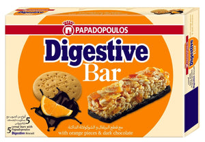 Digestive Orange & Dark Chocolate Bars, 28g 5 x 28g