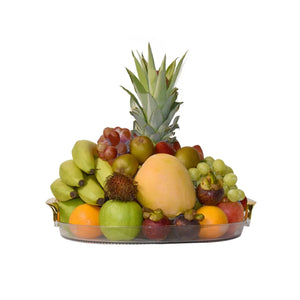 Exotic Fruit Gold Tray