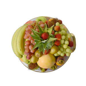 Exotic Fruit Gold Tray