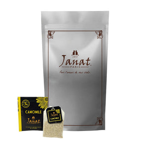 Janat Professional Series Ziplock Camomile 100 Tea Bags
