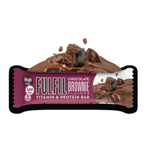 Fulfil Chocolate Brownie Flavour - Vitamin and Protein Bar - 55G 15 x 55G