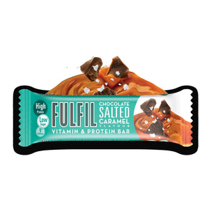 FulFil Chocolate Salted Caramel Vitamin and Protein Bar - 55G 15 x 55G